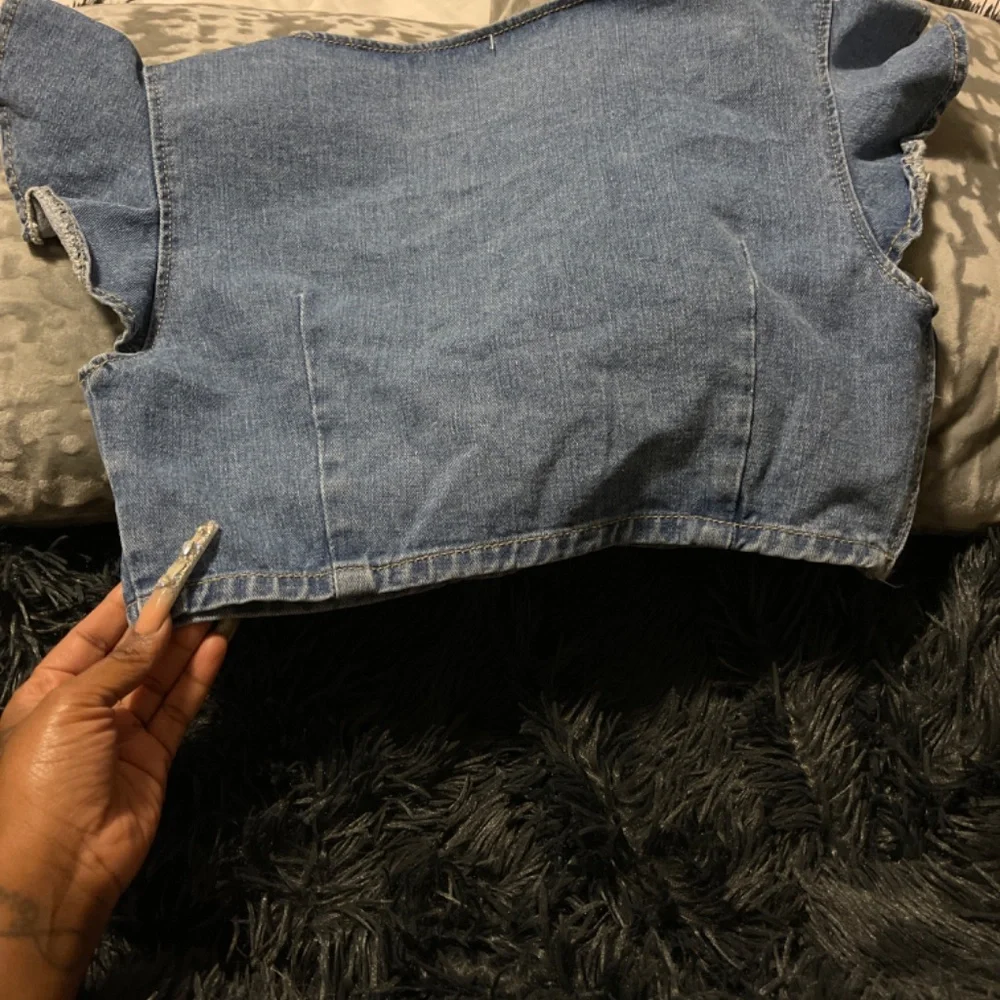 Crop top Blue Jean - Picture 2 of 2